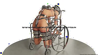 Get it in Wheelchair Hardcore 3D BDSM Animation
